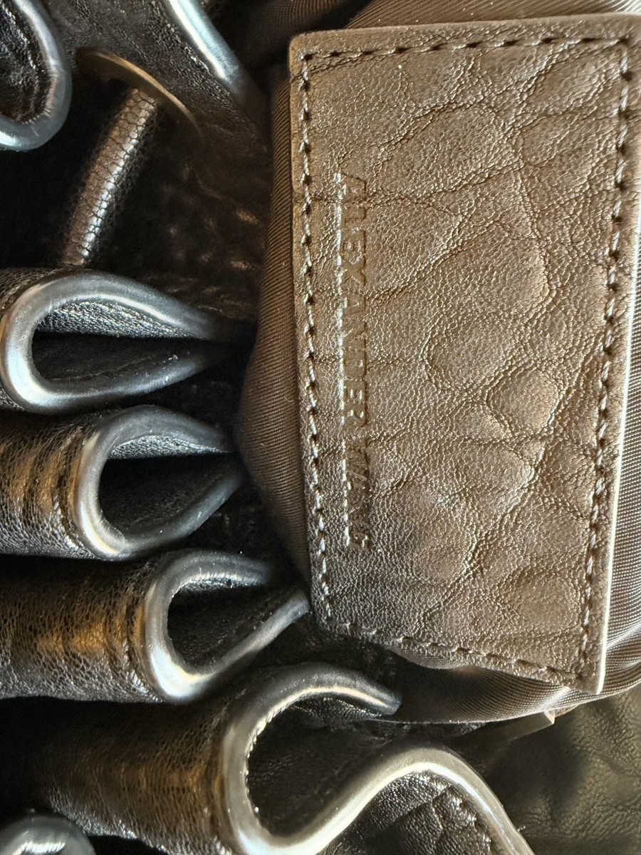 Alexander Wang DIEGO, Black Leather Bucket Bag View 4