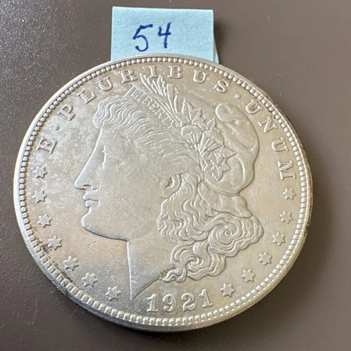 Morgan Silver Dollar $1 Coin 1921 S Mint San Francisco Circulated Uncertified