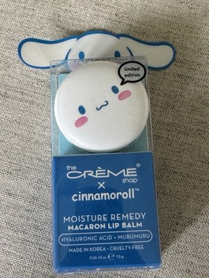 Macaron Lip Balm Limited Edition Crème X Cinnamoroll HYALURONIC Murumuru NEW