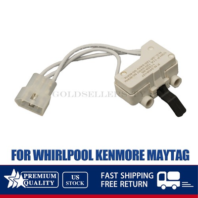 #ad 3406107 Dryer Door Switch Replacement Exact Fit Whirlpool Kenmore Dryers $6.01