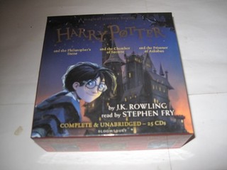 HARRY POTTER 3 CLASSIC BOOKS COMPLETE & UNABRIDGED ON 25 CDS