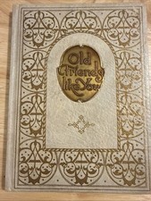1925 Old Friends Like You By J. Foley Gold Gilt Leather Friendship Small HC