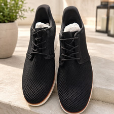 Bruno Marc Men s Size 13 Black Mesh Oxford Walking Sneakers New/w box