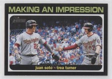 2020 Topps Heritage High Number Combo Cards Juan Soto Trea Turner #CC-9 sh7
