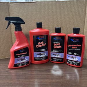 Xtreme Marine Boat Lot, Vinyl Cleaner, Hull Cleaner, Boat Wash, Ultra Marine Wax