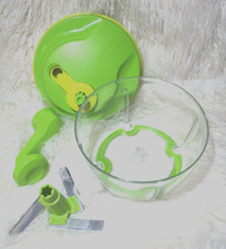 TUPPERWARE Green Manual FOOD PROCESSOR Choppe...