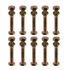 10Pcs 70060-02808 Shear Bolts Fits Kubota BX2750 Snowblower 5/16inx2-1/4in Gold