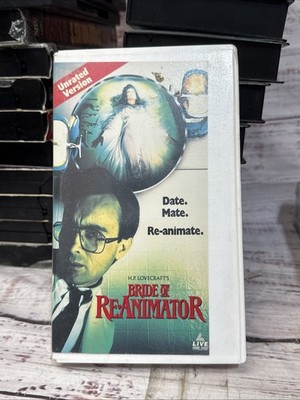 BRIDE OF RE-ANIMATOR - Bruce Abbott, - VHS Tape - Full-length screener - 1989