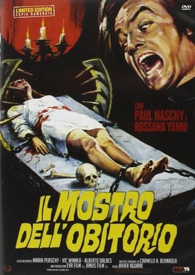 DVD DAS MONSTER DES OBITORIO neu versiegelt 1973