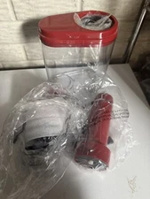 Electric Spiralizer Wolfgang Puck W Spiralizer Recipe Book Never Used Red Model!