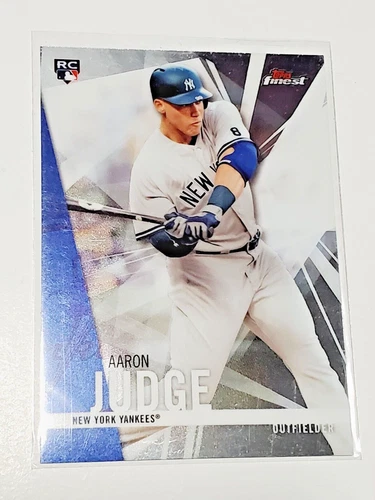 Aaron Judge - 2017 Topps Finest Rookie #2 RC card - New York Yankees