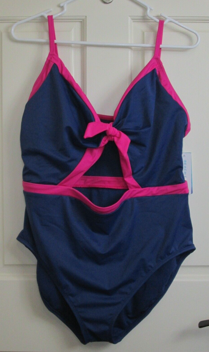 lady＊＊＊＊ 様 NWT Beach Betty Blue & Pink Swimsuit w/Reveal Womens Size XL