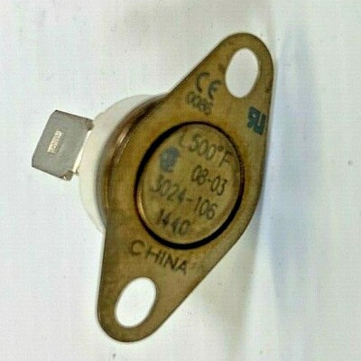 1/2'' DISC THERMOSTAT SURFACE MOUNT, QUICK CONNECT--LOT OF 3- **SEE DESCRIPTION**