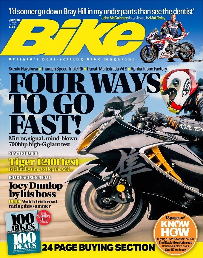BIKE MAGAZINE JUN 2022 FOUR WAYS TO GO FAST! UK