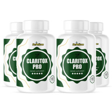 Claritox Pro-Digestive Support- 4 Bottles-240 Capsules