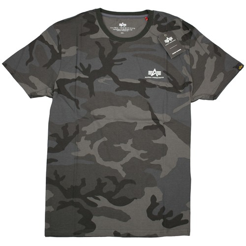 Alpha Industries Herren T-Shirt Small Logo T Farbauswahl S M L XL XXL XXXL Neu - Bild 3 von 55
