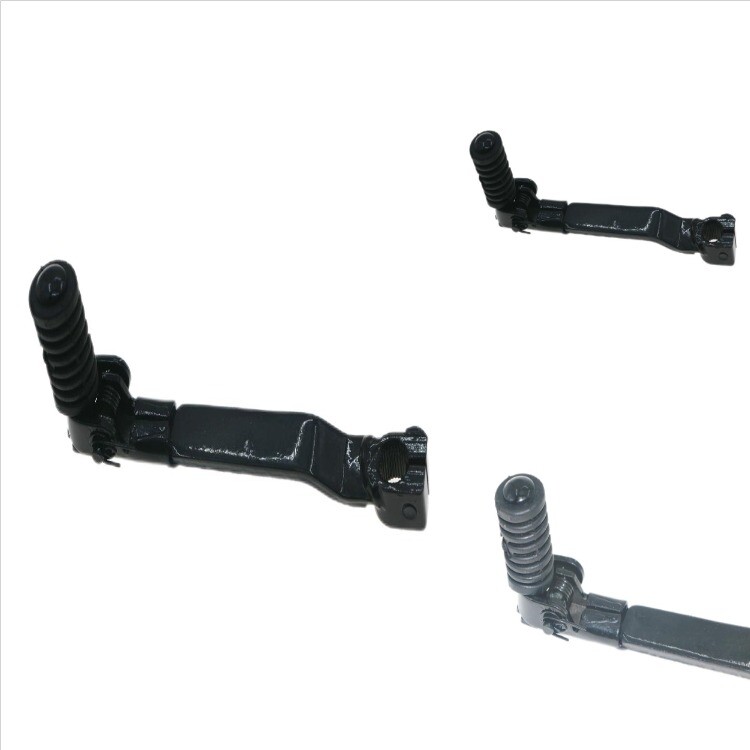 Gear Shift Lever With Grips Circle Decor Replacement For 50cc 70cc 90cc 110cc 125cc Pit Dirt Bikes - Black