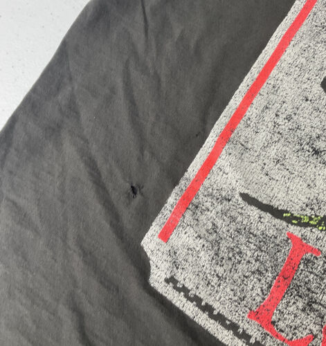 Vintage 80s Levis 501 Graphic Tee Shirt Boxy Single Stitch Distressed 2XL RARE - Picture 9 of 11