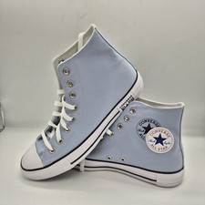 Converse Unisex Chuck Taylor All Star Hi Top Shoes Blue Size 9 Men's 11 Women's