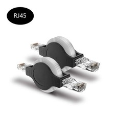1.5Meter Portable RJ45 Retractable Ethernet LAN Cable Network Patch Wire 100Mbps
