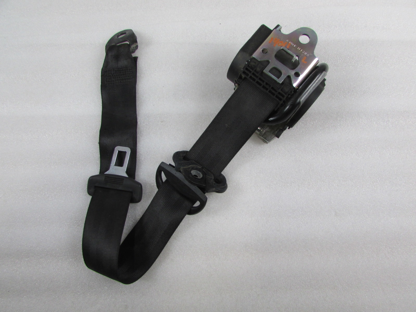 Lamborghini Gallardo, Coupe, LH, Left Seat Belt, Black, Used, P/N 401857705A 