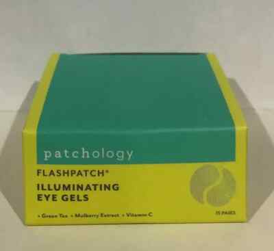 Eye Gels Patchology  Flashpatch Illuminating Full Size 15 Pairs RTL $25