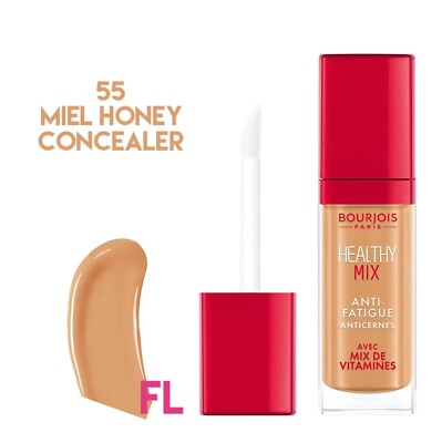 Bourjois Healthy Mix Anti-Müdigkeit Concealer 55 Miel Honig 7,8 ml - Brandneu