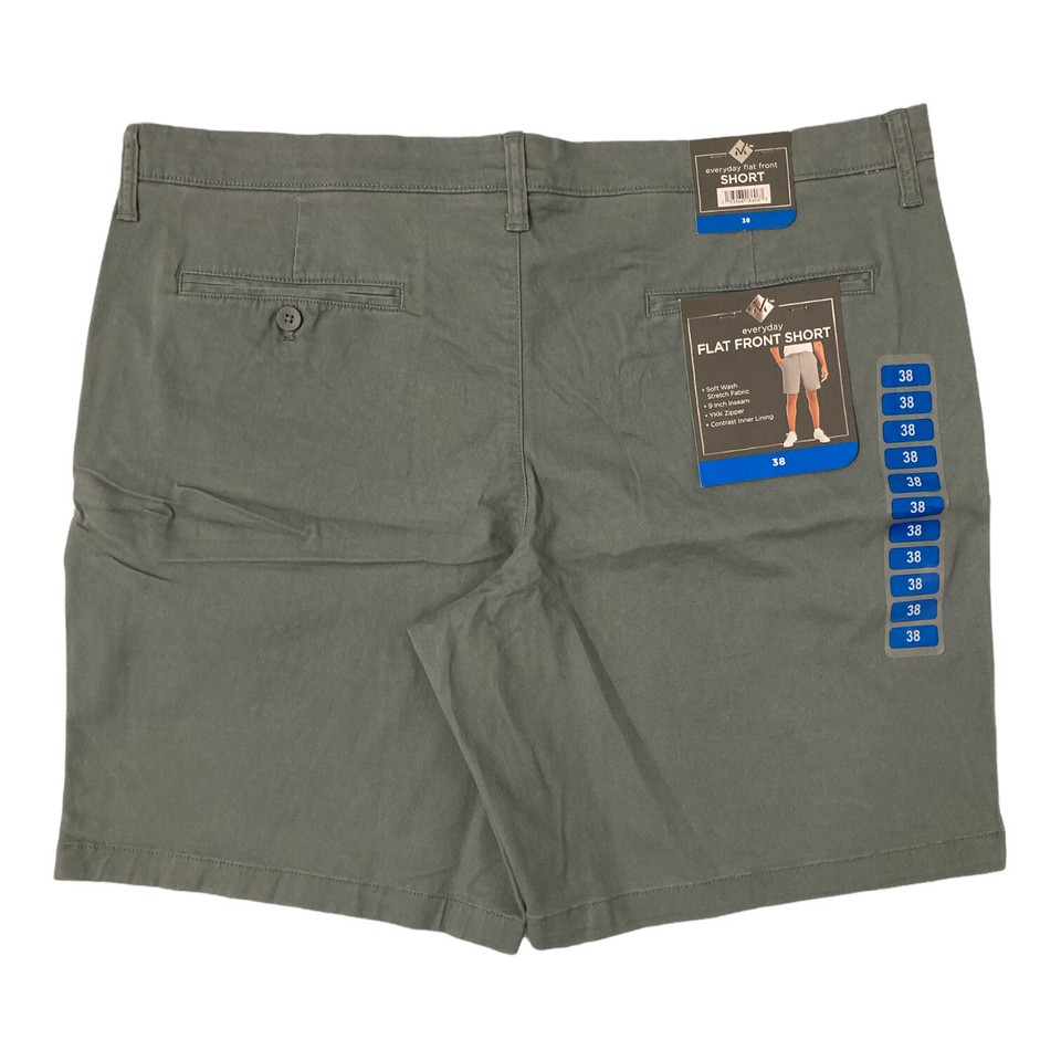 Member's Mark Men's Everyday Stretch Flat Front Short eBay