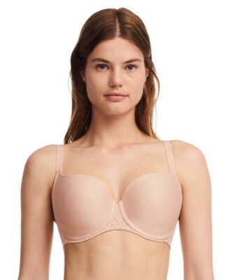  Chantelle Norah Comfort Smooth Sweetheart T-Shirt Bra 13FN0 Size 32DDDD