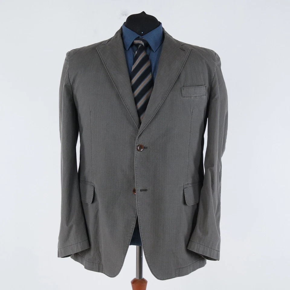 Abrigo deportivo de verano BUGATTI para hombre 50L talla EE. UU. medio forrado algodón chaqueta blazer Foto 4 de 4