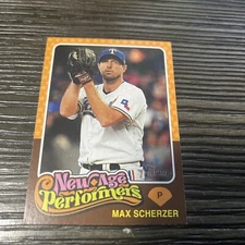 2024 Topps Heritage New Age Performers NAP-22 Max Scherzer, Texas Rangers