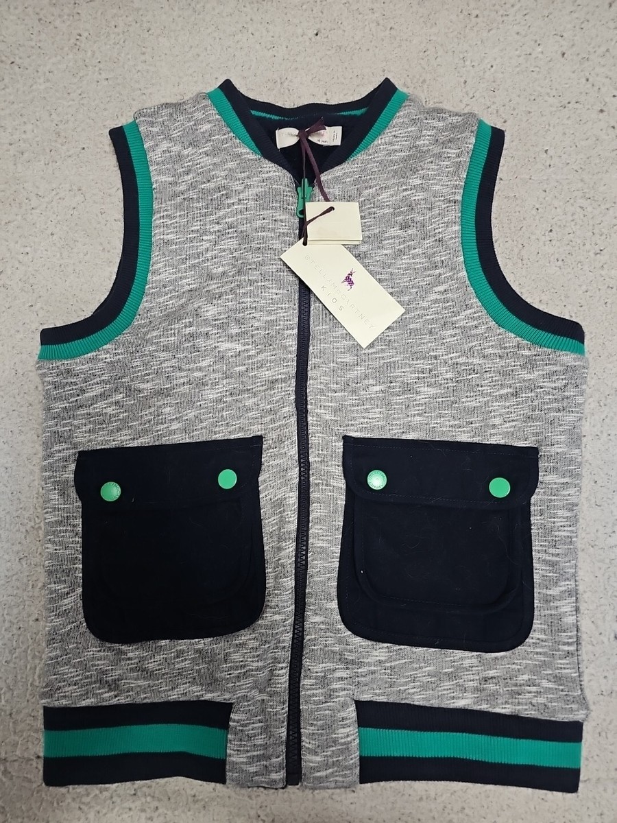 Tシャツ・カットソー STELLA MCCARTNEY WOOL TAILORING SHORT VEST Stella McCartney Kids Full-Zip Vest SZ 10 Years: NEW | eBay