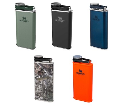 Stanley CLASSIC WIDE MOUTH FLASK 236ml Hip Flask Stainless Steel Leak Proof 