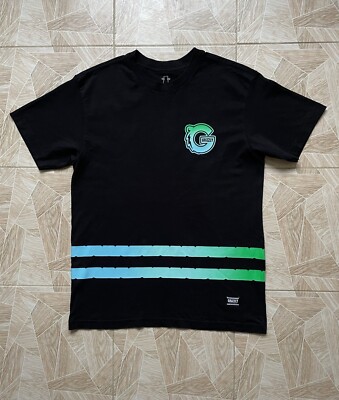 Y2K Grizzly Griptape OG  Big Numbers Logo Skateboarding Vintage Tee