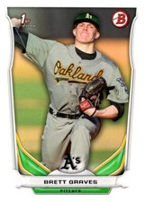 2014 Bowman Draft 1st #DP73 Brett Graves - FREE SHIPPING!