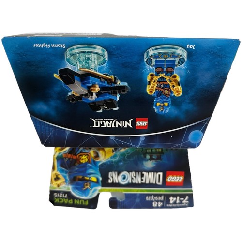 LEGO Dimensions 71215 NINJA MASTER SPINJITZU Fun Pack JAY & STORM NEW NIB - Picture 6 of 7