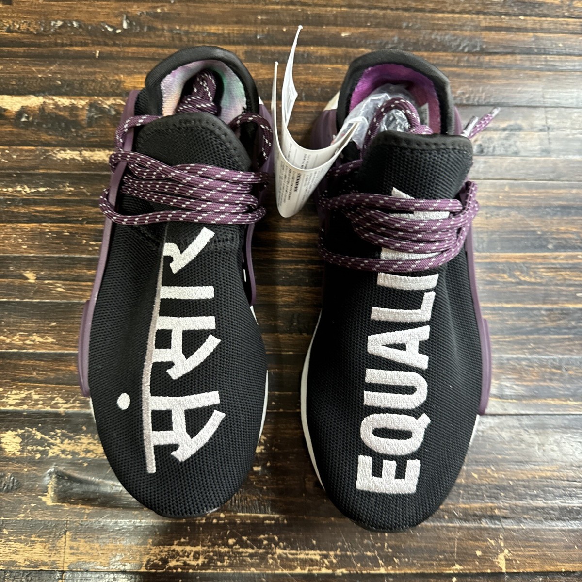 Shoes Adidas Human Race Mens Purple Adidas Pharrell Williams