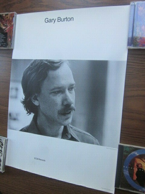 Gary Burton 1983 ECM Promo Poster Chick Corea Jazz Fusion