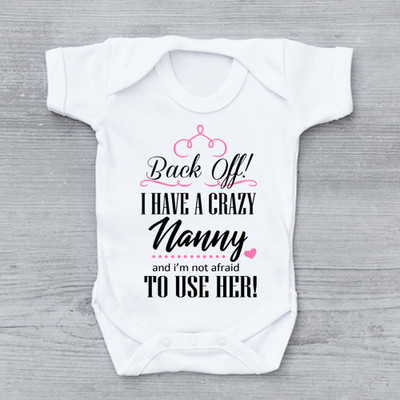 nanny baby onesie