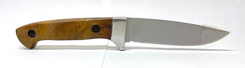 Winchester Burl Wood Knife w/ Sheath , Limited Edition 2006 , Unused ! - Picture 4 of 8