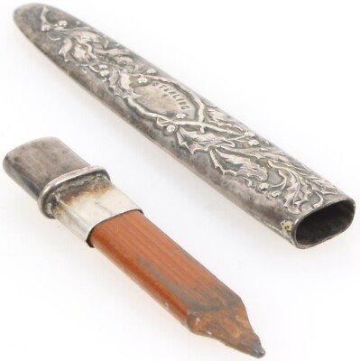 Antique, Victorian Sterling Silver Carpenter Pencil Case/Holder | eBay