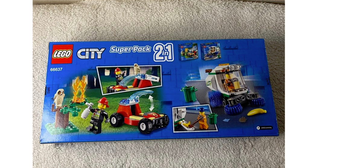 LEGO CITY Super Pack 2-in-1 66637 Buiding Toy for Kids Truck
