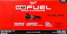 NEW IN BOX Milwaukee 2808-20 Fuel Hole Hog 7/16" Right Angle Drill w/ QUIK-LOK
