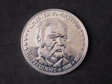 Chester A. Arthur - 21st President -  Commemorative Coin Medallion Token