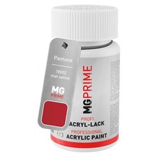 Pantone 1805C Red mat satiné stylo retouche 50 ml à séchage rapide