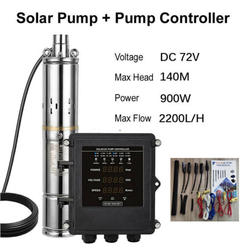 3 in Solar Pump Submersible Pump Bore Deep Well Water Pump+MPPT Controller DC - Picture 19 of 19