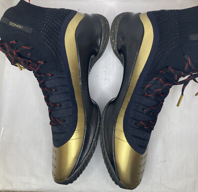 Under Armour Curry 4 ブラック/ゴールド Under Armour UA Curry 4 Black Gold 2022 NBA FINALS MVP Flotro Mens