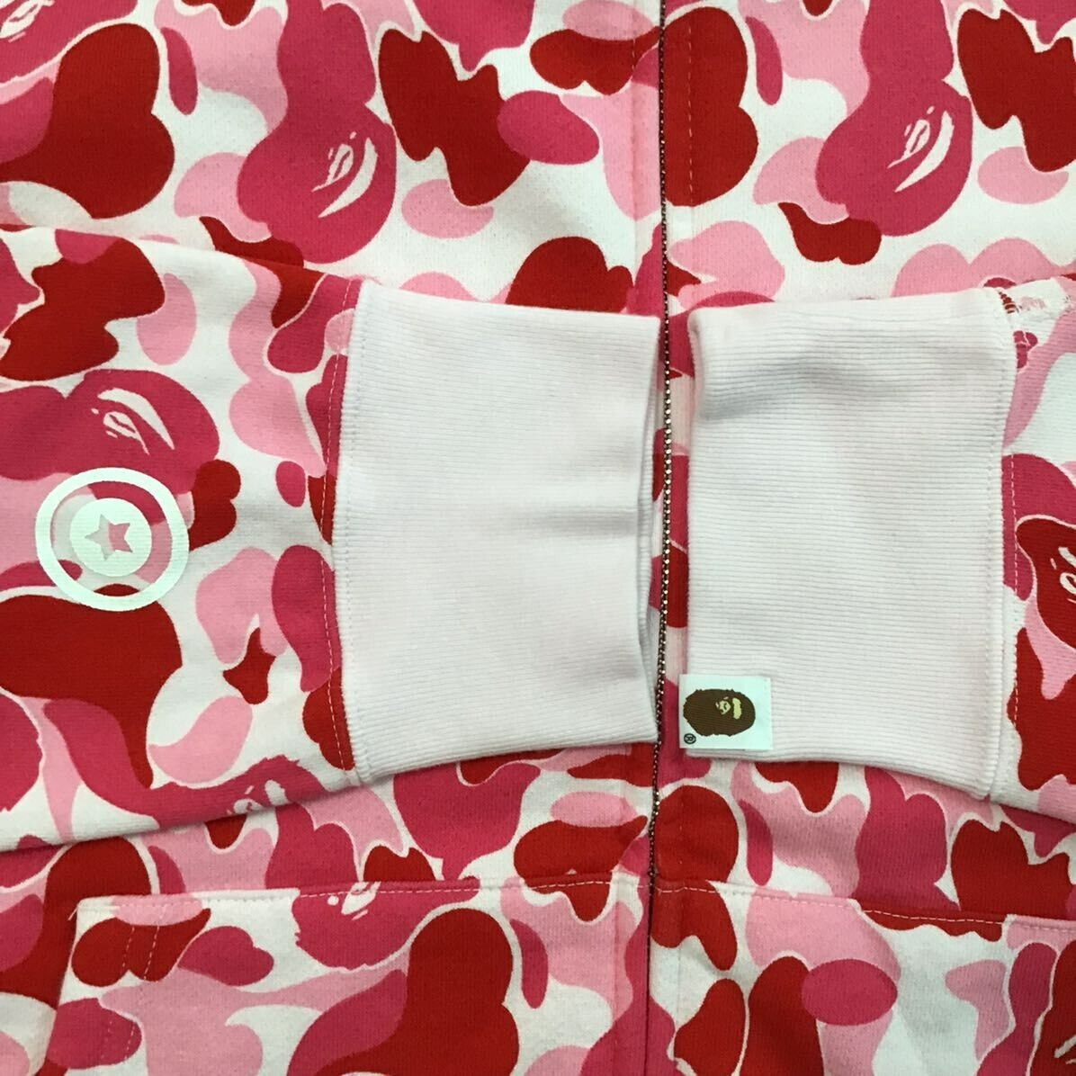 2XL BAPE ABC camo Pink shark full zip hoodie A Bathing Ape 2XL BAPE ABC camo Pink shark full zip hoodie A Bathing Ape