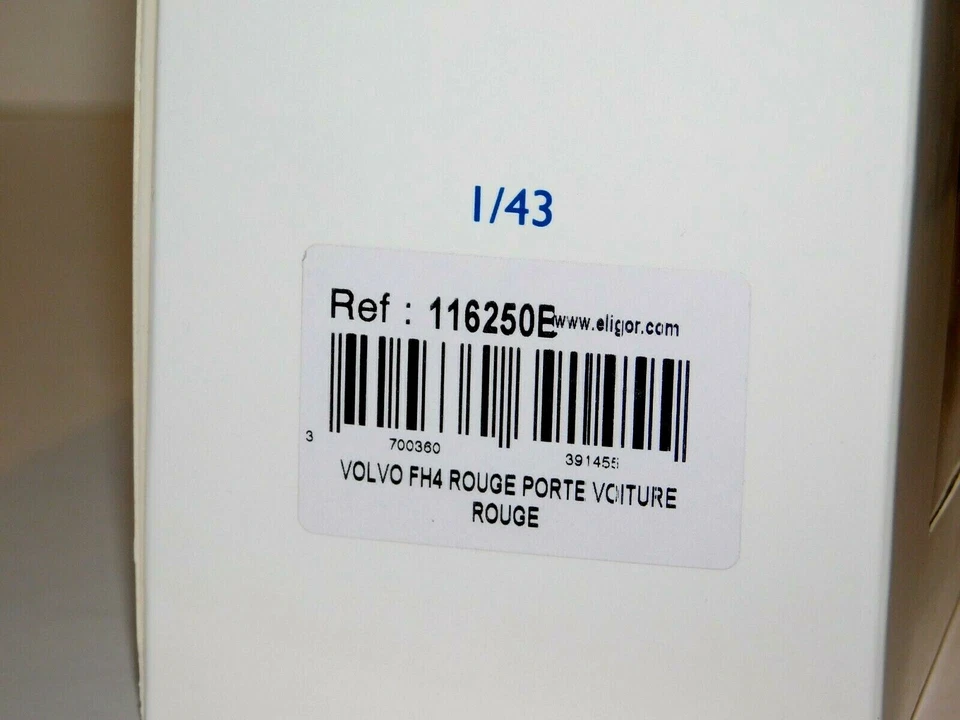 Volvo FH4 Car Transporter Truck 2016 for 1/43 FERRARI ELIGOR 116250 1:43 - Image 2 of 2