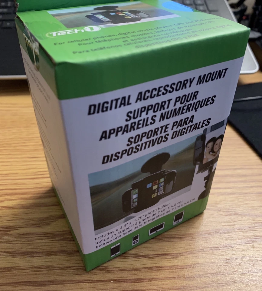 Soporte universal para automóvil para parabrisas tablero de instrumentos montaje succión para teléfono celular GPS PDA Foto 2 de 4